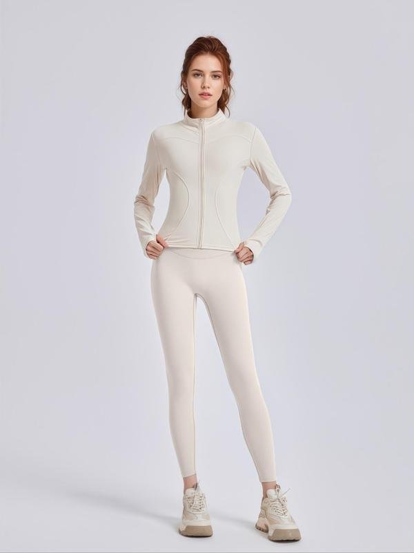 Sporty Two-Piece Activewear Set - dropship-io-70738